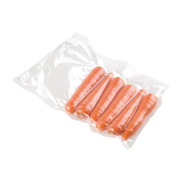 Vogue Clear Bags for Sealer/Chamber Vac Pack Use - 250x350mm (Pack 100) - Image 2