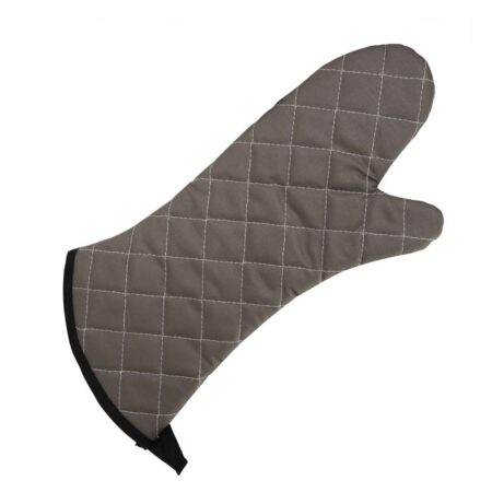 Vogue Flame Retardant Oven Mitt Tan - 430mm