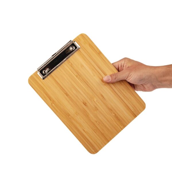Olympia FSC Bamboo Clipboard A5 - Image 4