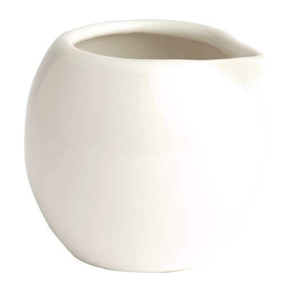 Olympia Cafe Milk Jug White - 70ml (Box 6) - Image 4