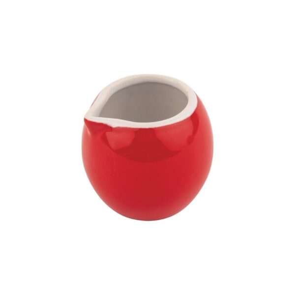 Olympia Cafe Milk Jug Red - 70ml (Box 6) - Image 2