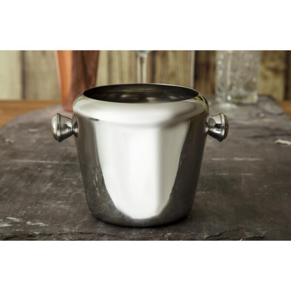 Olympia Stainless Steel Mini Ice Bucket - 1Ltr 40oz - Image 6