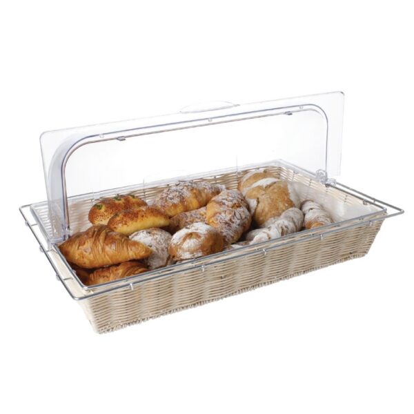 Olympia Polycarbonate Rolltop Cover - GN 1/1 - 535x335x165mm - Image 6