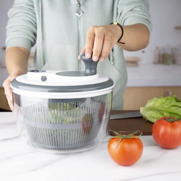 Vogue Salad Spinner Black - 4.5Ltr - Image 5
