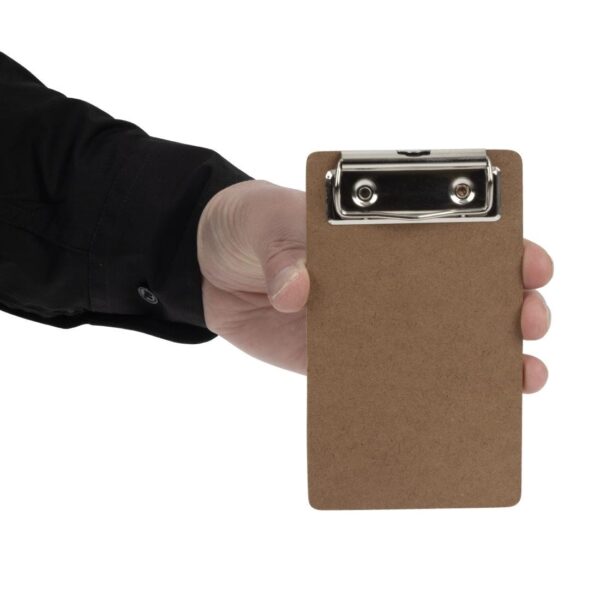 Olympia Wooden Bill Presenter Clipboard - 90x150mm - Image 5