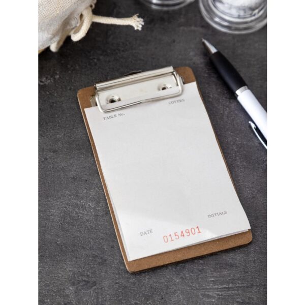 Olympia Wooden Bill Presenter Clipboard - 90x150mm - Image 6