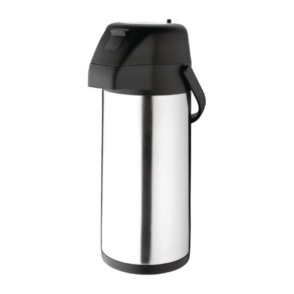 Olympia Pump Action Airpot Stainless Steel Push Button 3 Litre