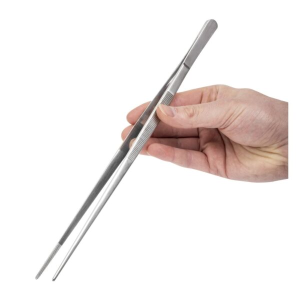 Garnish Tweezers St/St - 300mm - Image 7