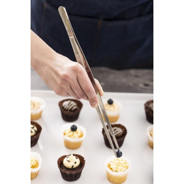 Garnish Tweezers St/St - 300mm - Image 8
