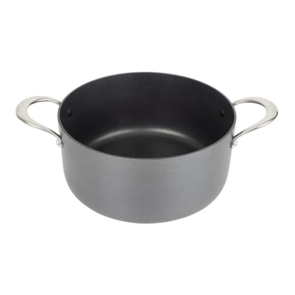 Vogue Non Stick Casserole Pan Anodised Aluminium - 240mm 9 1/2" - Image 3
