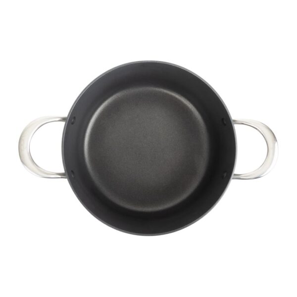 Vogue Non Stick Casserole Pan Anodised Aluminium - 240mm 9 1/2" - Image 5