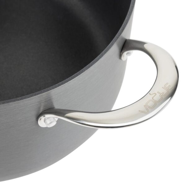 Vogue Non Stick Casserole Pan Anodised Aluminium - 240mm 9 1/2" - Image 7