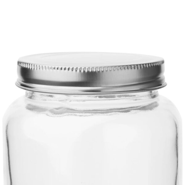 Vogue Glass Jar with St/St Lid - 90x170mm 800ml 28fl oz (Box 6) - Image 6