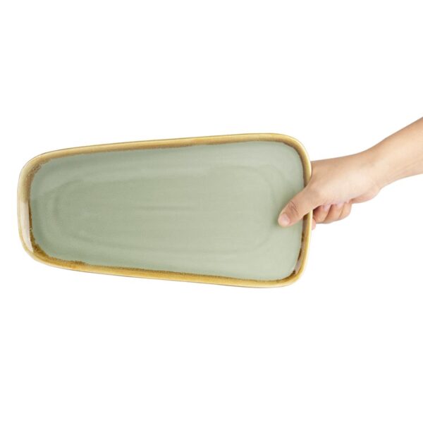 Olympia Kiln Moss Platter Medium - 295x142x23(H)mm (Box 4) - Image 5