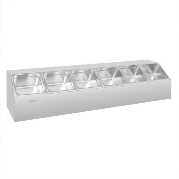 Vogue Long GN Pan Rack - 150x975x250mm 6x38 1/4x9 3/4" - Image 4