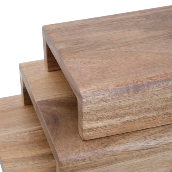 Olympia FSC Acacia Wood Riser Set (Set 3) - Image 9