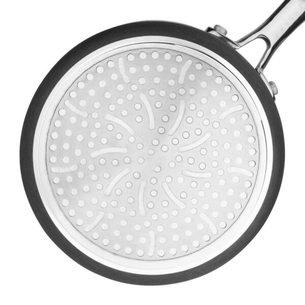Vogue Non Stick Sauce Pan Anodised Aluminium - 160mm 6 1/4" - Image 5