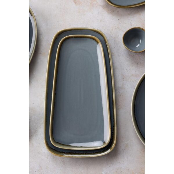 Olympia Kiln Ocean Platter Large - 335x175mm (Box 4) - Image 2