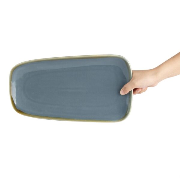 Olympia Kiln Ocean Platter Large - 335x175mm (Box 4) - Image 5