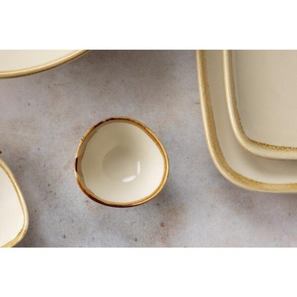Olympia Kiln Sandstone Round Dipping Pot68x38mm 2 3/4x1 1/2" 50ml 1.75oz(Box 12) - Image 4