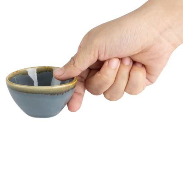 Olympia Kiln Ocean Round Dipping Pot 68x38mm 2 3/4x1 1/2" 50ml 1.75oz (Box 12) - Image 4