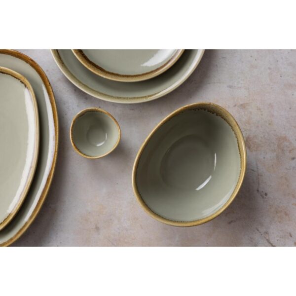 Olympia Kiln Moss Round Dipping Pot - 68x38mm 2 3/4x1 1/2" 50ml 1.75oz (Box 12) - Image 3
