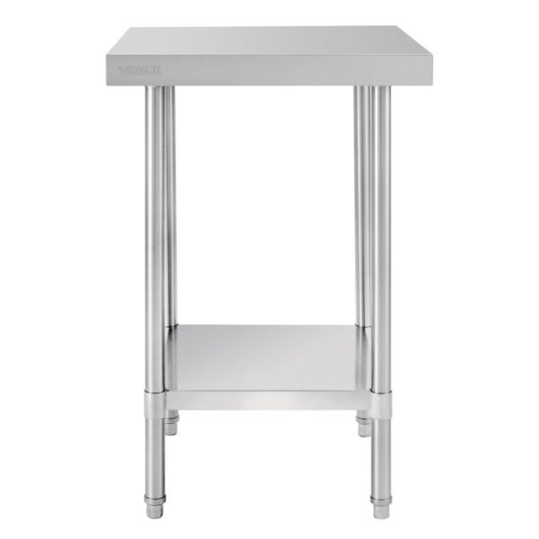 Vogue Premium 304 Stainless Steel Table - 600x600x900mm - Image 3