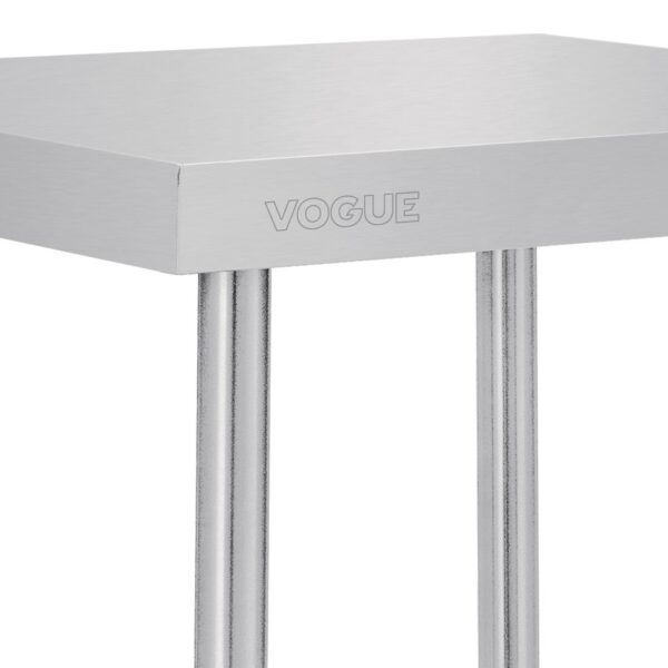 Vogue Premium 304 Stainless Steel Table - 600x600x900mm - Image 4
