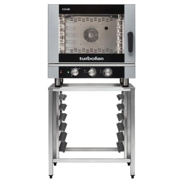 Turbofan Electric Combi Oven Full Size 5-Tray Manual Controls (Direct) - Image 2