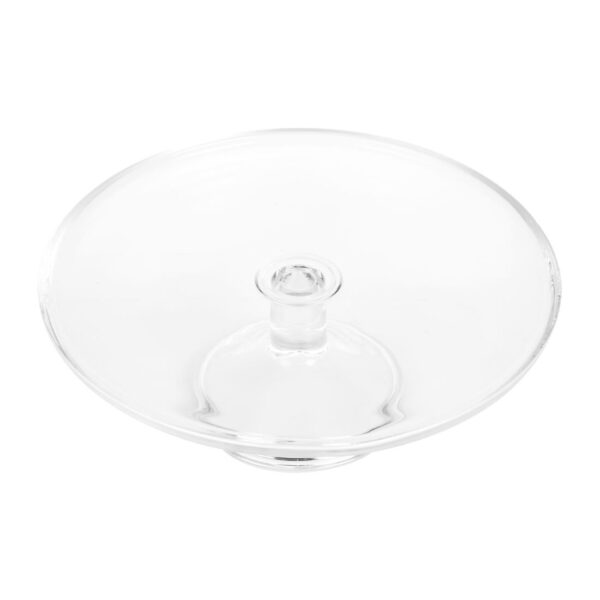 Olympia Glass Cake Stand Base for Dome CS014 - 305x95mm 12x 3 3/4" - Image 3