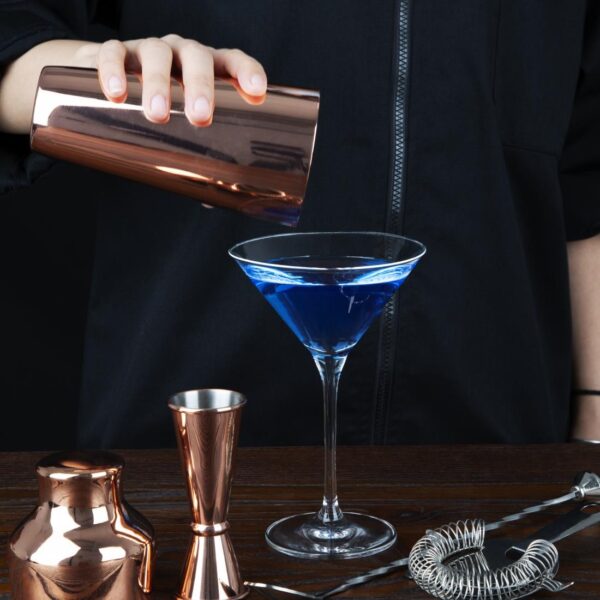 Olympia Crystal Campana Martini Glass - 260ml 9oz (Box 6) - Image 4