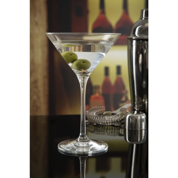 Olympia Crystal Campana Martini Glass - 260ml 9oz (Box 6) - Image 8