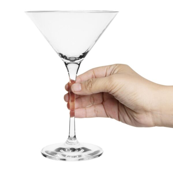 Olympia Crystal Campana Martini Glass - 260ml 9oz (Box 6) - Image 9