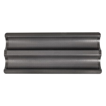 Masterclass Crusty Bake Non-Stick Baguette Tray ; 39x16x2.5cm