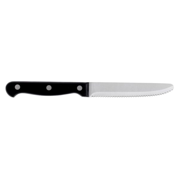 Olympia Rounded Steak Knife Black - 4 1/2" (Box 12) - Image 3