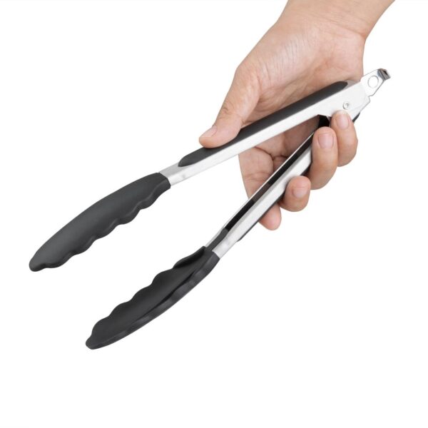 Vogue Silicone Tongs - 230mm - Image 3