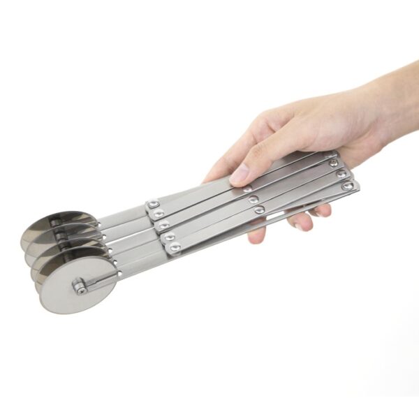 Vogue 5 Wheel Dough Cutter - 55mm Dia - Image 4