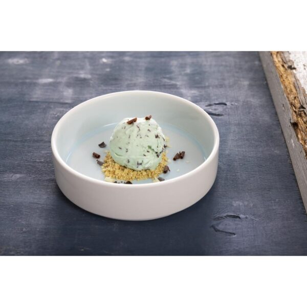 Olympia Fondant Bowl Aqua - 215mm 8 1/2" (Box 4) - Image 2