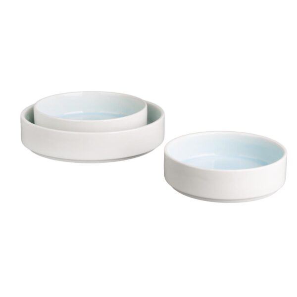 Olympia Fondant Bowl Aqua - 215mm 8 1/2" (Box 4) - Image 5