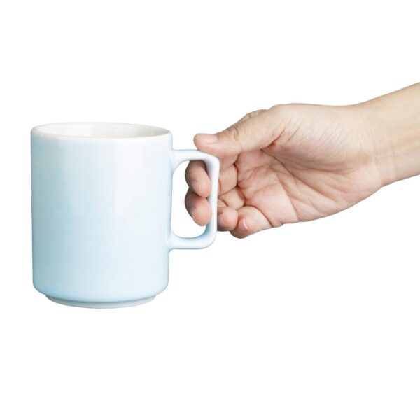 Olympia Fondant Mug Aqua - 340ml 11.5fl oz (Box 6) - Image 4