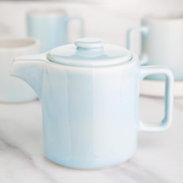 Olympia Fondant Tea Pot Aqua - 450ml 15.2fl oz (Box 2) - Image 8