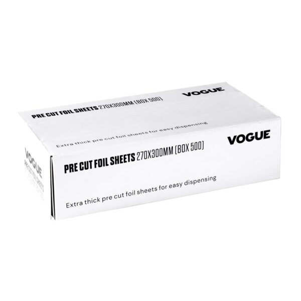 Vogue Foil Sheets - 270x300mm (Box 500)