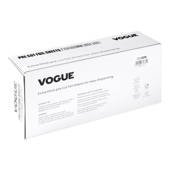 Vogue Foil Sheets - 270x300mm (Box 500) - Image 3