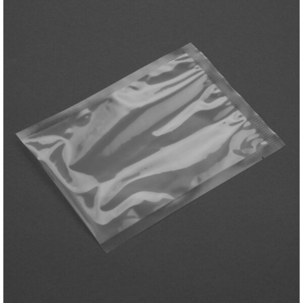 Vogue Clear Bags for Sealer/Chamber Vac Pack use - 150x200mm (Pack 100) - Image 2