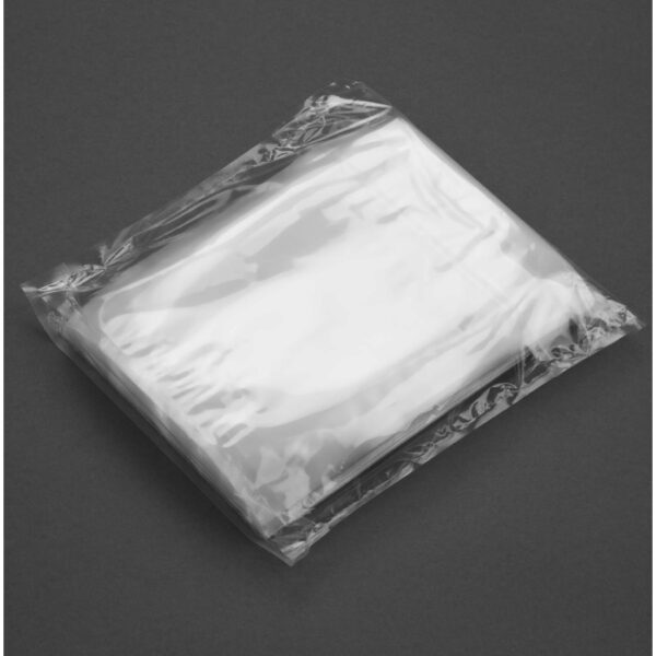 Vogue Clear Bags for Sealer/Chamber Vac Pack use - 150x200mm (Pack 100) - Image 4