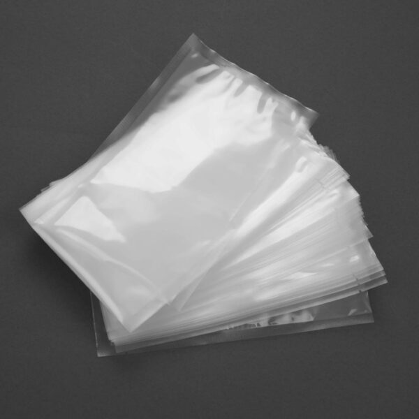 Vogue Clear Bags for Sealer/Chamber Vac Pack use - 150x250mm (Pack 100) - Image 3