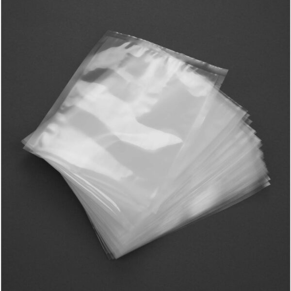 Vogue Clear Bags for Sealer/Chamber Vac Pack use - 200x250mm (Pack 100) - Image 3