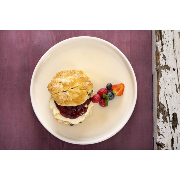 Olympia Fondant Plate Lemon - 215mm 8 1/2" (Box 6) - Image 3