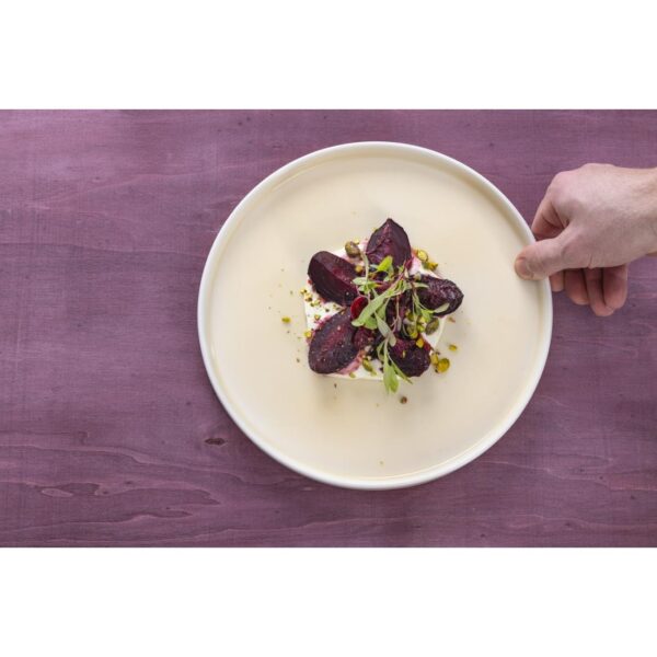 Olympia Fondant Plate Lemon - 270mm 10 2/3" (Box 4) - Image 4