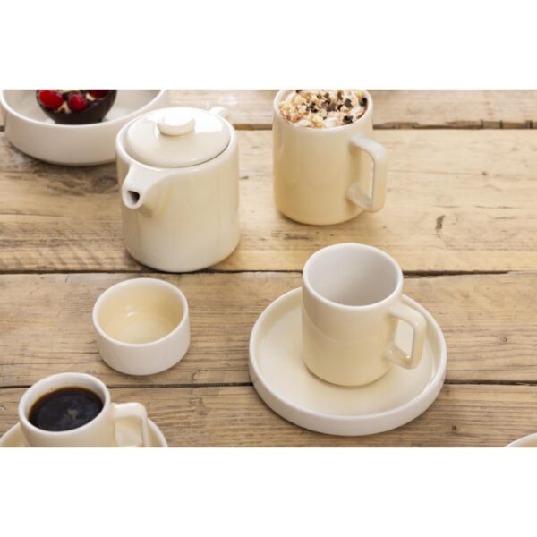 Olympia Fondant Saucer Lemon - 152mm 6" for CU426 (Box 6) - Image 2